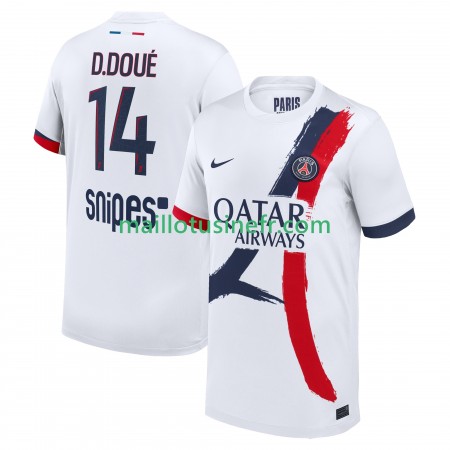 Maillot de Foot Paris Saint-Germain Desire Doue 14 Extérieur 2025-26
